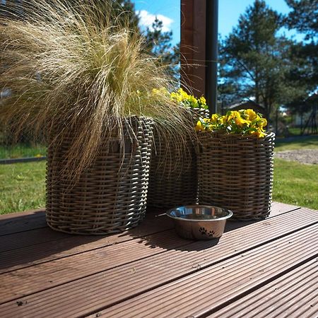 Westfalowachatka Domek Z Jacuzzi Sasino Bagian luar foto